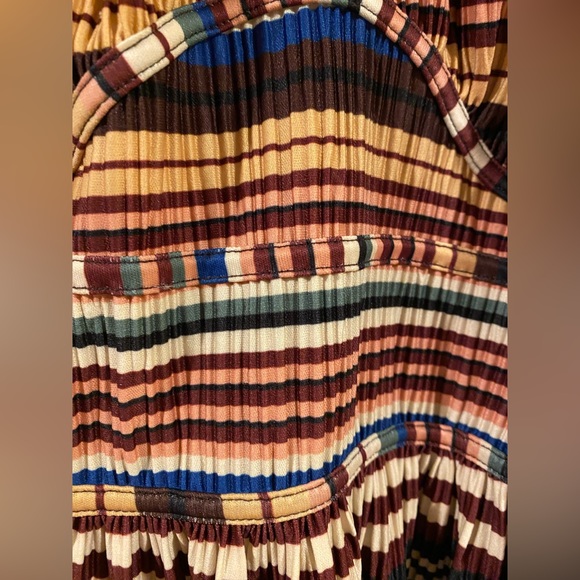 NWOT Zara striped dress SZ L - Picture 4 of 5